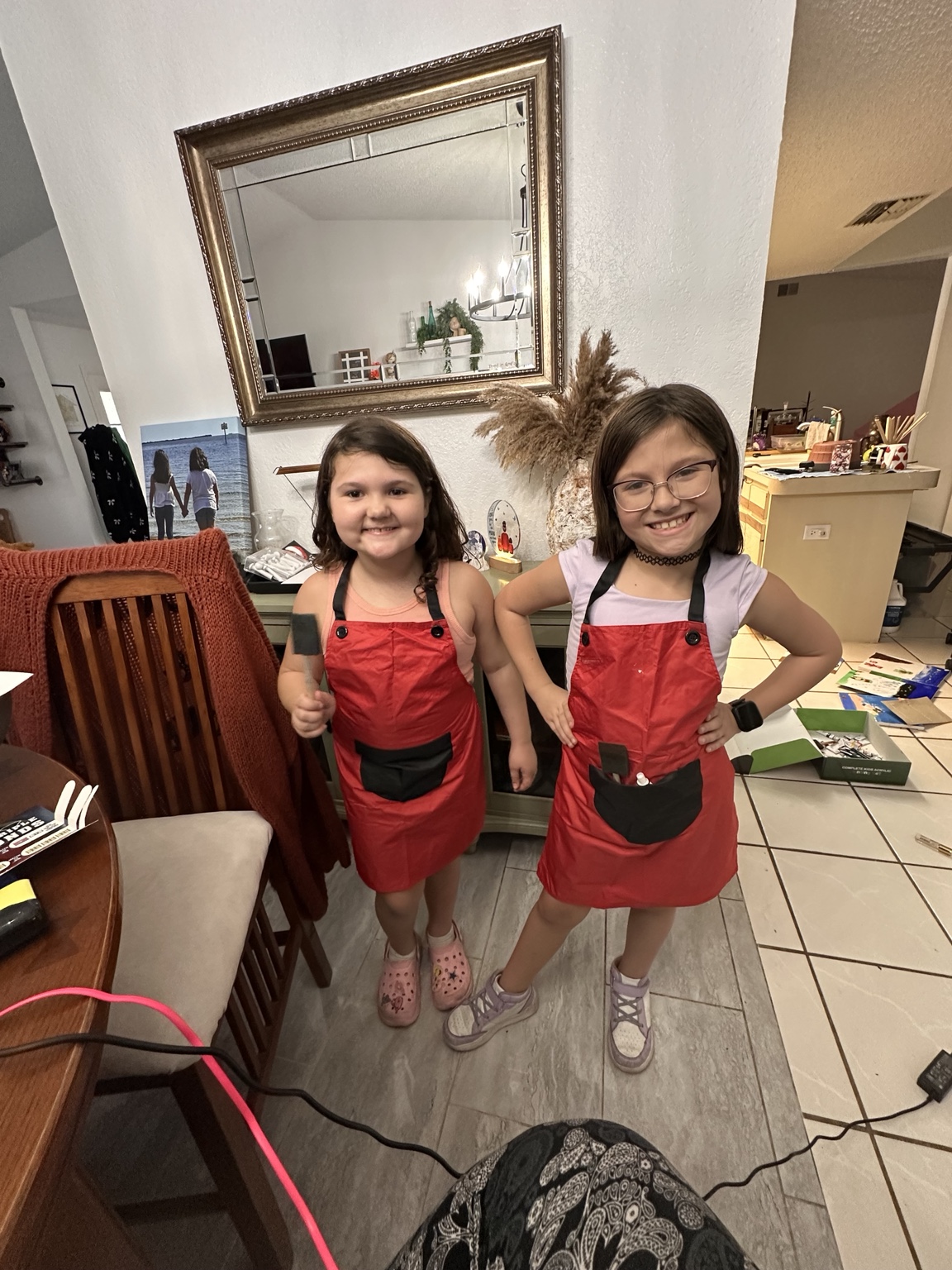 Hannah and Aria — the Creator Team